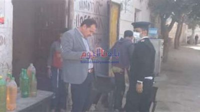 حملة تموينية مكبرة بمدينة سمالوط للتفتيش على الأسواق