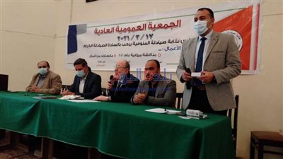 عمومية الصيادلة بالمنوفية يعتمدون ميزانية 2020