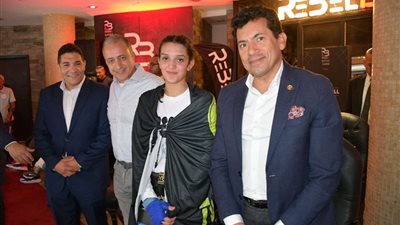 وزير الرياضة يشهد ختام بطولة ريبل للكيك بوكسينج