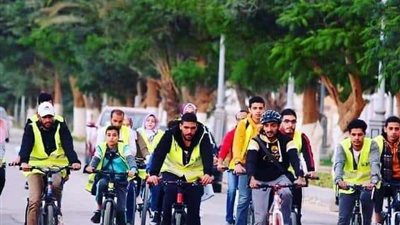 لكبر مساحة شوارعها.. السياحة الرياضية تجوب شوارع الإسماعيلية