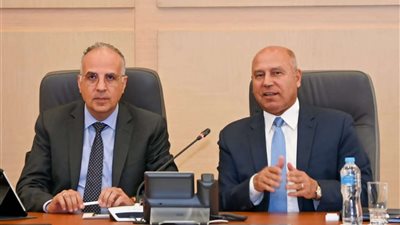 وزيرا النقل والري يناقشان موقف المشروعات والتنسيقات المشتركة بين الوزارتين