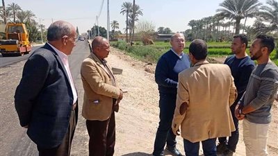 نائب محافظ الجيزة يتفقد الوحدة المحلية بقرية سقارة ويتابع مشروعات التطوير بالمحاور المرورية بالبدرشين