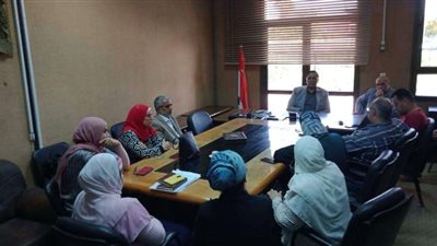 اجتماع المجلس التنفيذي للمستشفيات الجامعية لمناقشة آليات تنفيذ العمل داخل المستشفى