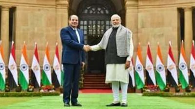 رئيس الوزراء الهندي يدعو الرئيس السيسي للمشاركة بأعمال القمة العشرين