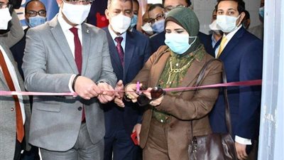 محافظ الفيوم يفتتح وحدة طب الجنين بالمستشفى العام
