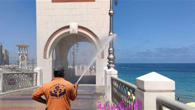 تكثيف حملات النظافة بشوارع وميادين الإسكندرية إستعدادًا لعيد الأضحى المبارك