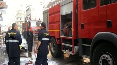 اندلاع حريق في أبراج الصحفيين بالمهندسين