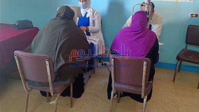 فحص طبى لـ600 مواطن من الأسر الأولى بالرعاية ضمن حياة كريمة بالمنوفية