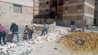 مدينة مرسى مطروح تشن حملات علي المباني المخالفة