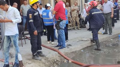 تحرك سريع من مجلس الشباب المصري لإنقاذ ضحايا عقار الإسكندرية