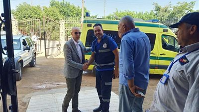وكيل وزارة الصحة بالشرقية يفاجىء مستشفى بلبيس المركزي