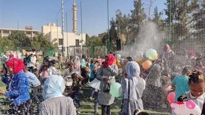 وزارة الشباب والرياضة تواصل تنفيذ مبادرة العيد أحلي