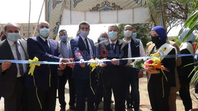 افتتاح معرض الزهور بالمشتل التعليمي بزراعة المنيا