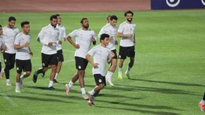 محمد صلاح يشارك في مران منتخب مصر