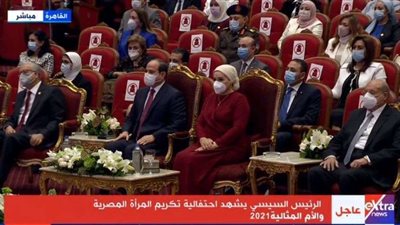 الرئيس السيسي يشهد فيلما تسجيليا حول نساء التضامن والغرامات.. شاهد