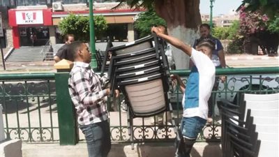 استمرار أعمال رفع مخلفات ذبح الأضاحى من قرى المنيا