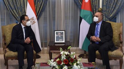 مدبولي: توجيهات من الرئيس  بالعمل على دعم العلاقات الثنائية بين مصر والأردن