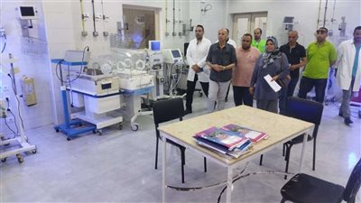 وكيل وزارة الصحة يفاجئ مستشفى ههيا المركزي