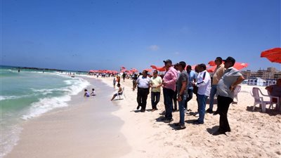 محافظة الإسكندرية: إقبال كبير على شواطئ الإسكندرية خلال أيام عيد الأضحى