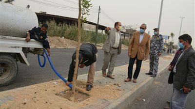 جولة تفقدية لمحافظ القليوبية لمتابعة عدد من المشروعات