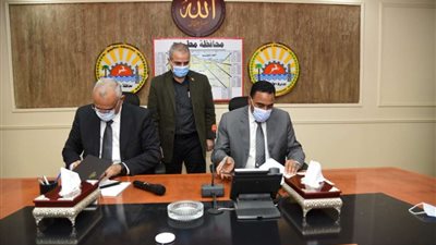 محافظ مطروح يوقع علي بروتوكول لتجميل قلعة شالي بسيوه