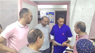 وكيل صحة البحيرة يستكمل جولاته المرورية فى رابع أيام العيد