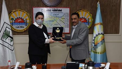 محافظ مطروح يستقبل الأمين العام للمجلس القومي للطفولة والأمومة