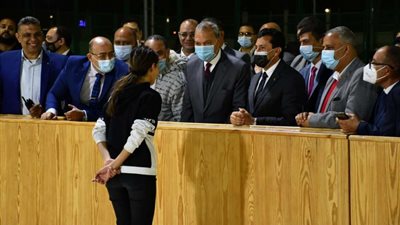 وزير الرياضة ومحافظ القليوبية يفتتحان عددا من المنشآت الشبابية والرياضية بنادي العبور