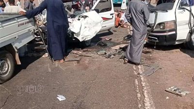 ارتفاع ضحايا حادث أسوان إلى 3 قتلى و42 مصابًا