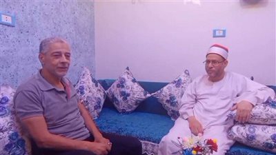 القارئ المصري أحمد السيد الفلاح الذي أمَّ المصلين بالمسجد الأقصى الشريف