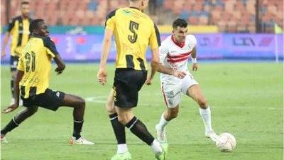 الزمالك يقسو على المقاولون العرب بثلاثية في الشوط الأول
