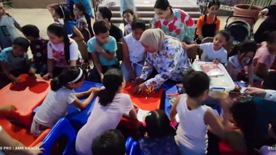 استمرار فاعليات الأنشطة الصيفية بمكتبة مصر العامة بدمنهور