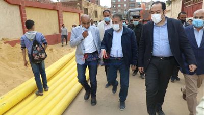 محافظ المنوفية يتابع تنفيذ أعمال مبادرة حياة كريمة