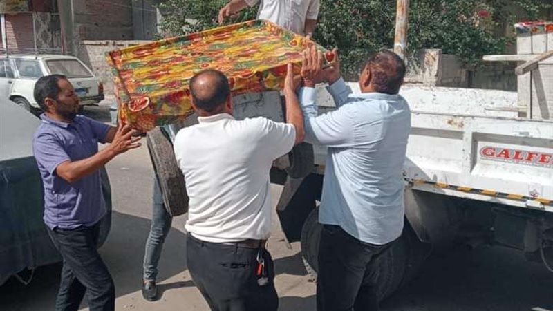 ملات مكبرة لرفع الإشغالات