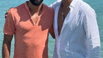 محمد رمضان ينشر صور جديدة له مع  محمد صلاح