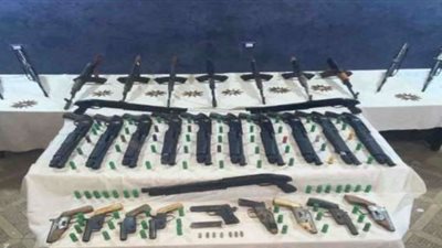 الداخلية تضبط 32 عنصرًا للإتجار بالسلاح والمخدرات خلال حملة أمنية بأسيوط