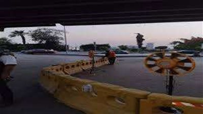 التحويلات المرورية بعد غلق كوبري مشاه محور الميثاق بمدينة نصر