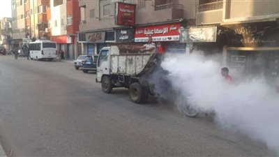 بدء تنفيذ خطة مكافحة البعوض بحي ثان الإسماعيلية