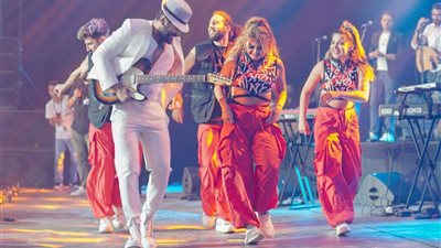 أكبر حشد جماهيري في تاريخ لبنان بحفلة تامر حسني