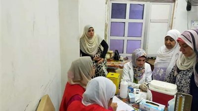 فحص 150 ألف مواطن ضمن مبادرة 100يوم صحة بالمنوفية