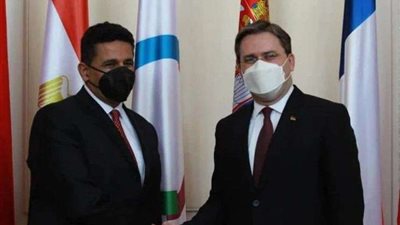 صربيا تستقبل سفراء فرانكفونيين برئاسة سفير مصر فى بلجراد