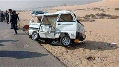 مصرع طفل وإصابة 14 آخرين إثر إنقلاب سوزوكي بالفيوم