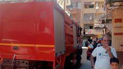 الحماية المدنية تسيطر على حريق شقة سكنية في المطرية