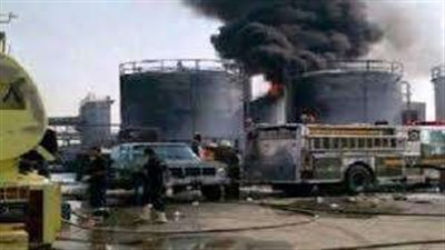 السيطرة على حريق سيارة نقل داخل مصنع لتعبئة الغاز بالشرقية