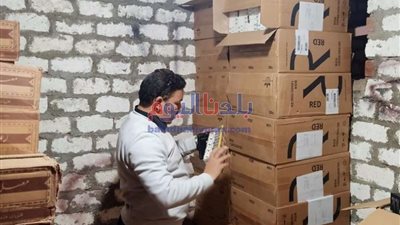 ضبط 20 ألف لتر سولار قبل بيعها في السوق السوداء و12 ألف علبة سجائر مهربة ببني سويف