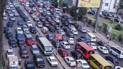 تعرف على الحالة المرورية بمحاور القاهرة والجيزة