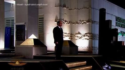 الرئيس السيسي يستقبل موكب المومياوات الملكية بمتحف الحضارة بالفسطاط