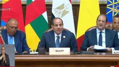 السيسي: قمة دول جوار السودان تنعقد فى لحظة تاريخية فارقة