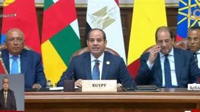 السيسي: أطالب أطراف المجتمع الدولى بالوفاء بتعهداتها لدعم دول جوار السودان