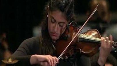 أول تصريح من عازفة السوليست: العزف أمام الرئيس له رهبة